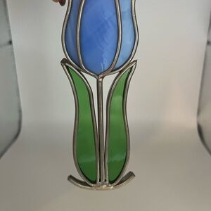 Tulip flower sun catcher